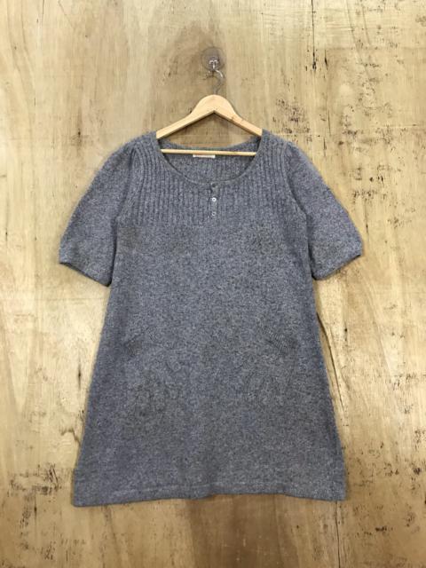 Other Designers Homespun Knitwear - Issey Miyake Ne-Net Knit Blouse Hand Shape Pocket