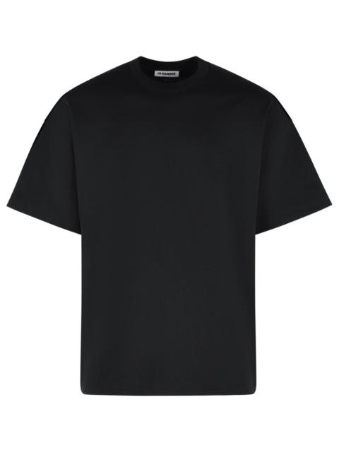 Jil Sander Jil Sander Black Cotton T-Shirt Men