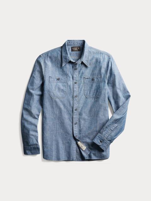 RRL by Ralph Lauren Indigo Chambray Workshirt