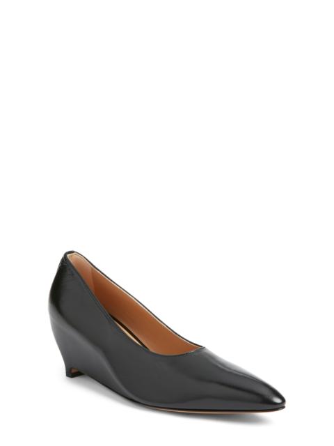 Maison Margiela Maison Margiela Wedge Pointed Toe Pump in Black at Nordstrom