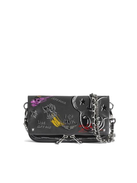 Zadig & Voltaire x Humberto Cruz Rock Nano clutch bag
