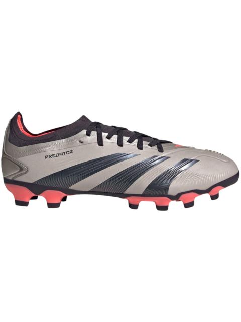 adidas adidas Predator Pro MG Platinum Metallic Aurora Black Turbo