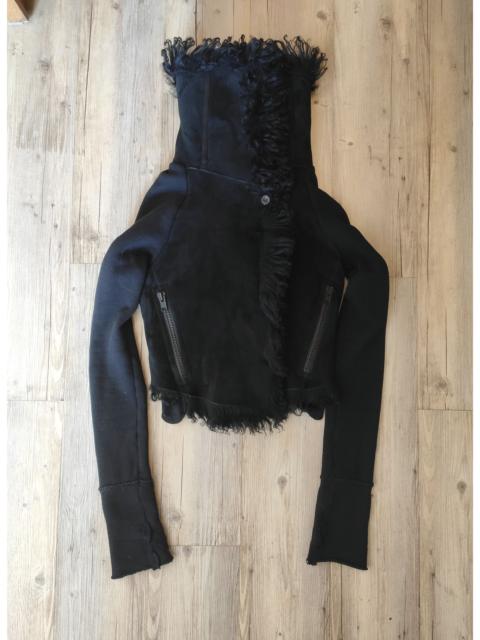 Other Designers Le Grande Bleu (L.G.B.) - Lama coat.Like Rick Owens or Yohji Yamamoto