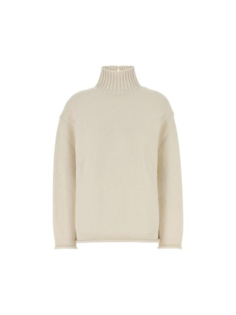 Bottega Veneta BOTTEGA VENETA White Cashmere Sweater New & Authentic (Women