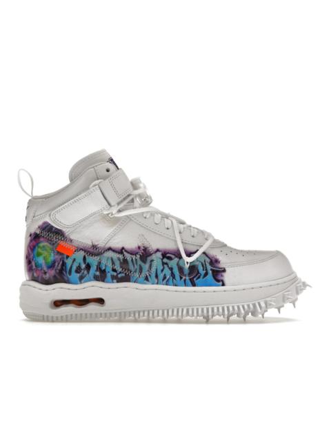 Nike Nike Air Force 1 Mid Off-White Graffiti White