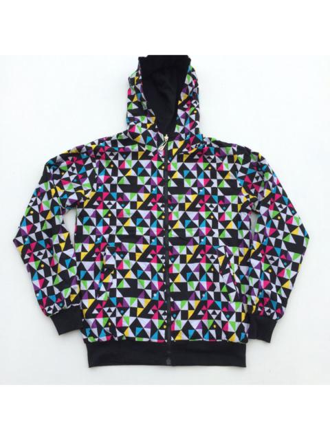 Other Designers Japanese Brand - Double D Multicolour Reversable Hoodie Jacket
