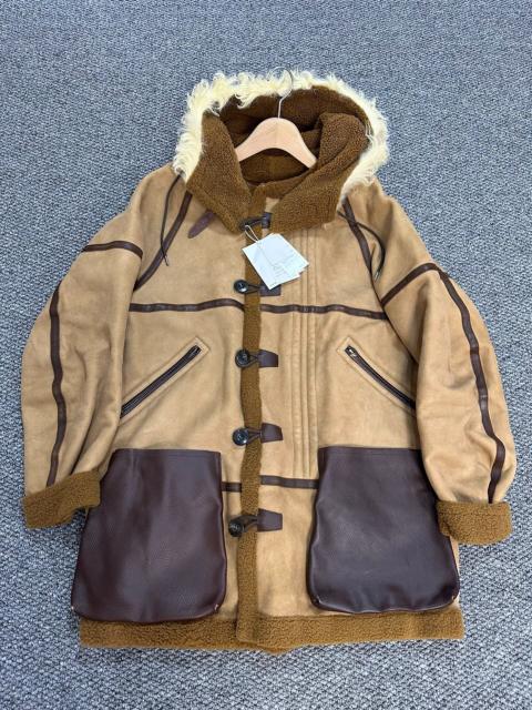 visvim visvim vegetable-tanned shearling Hudson coat