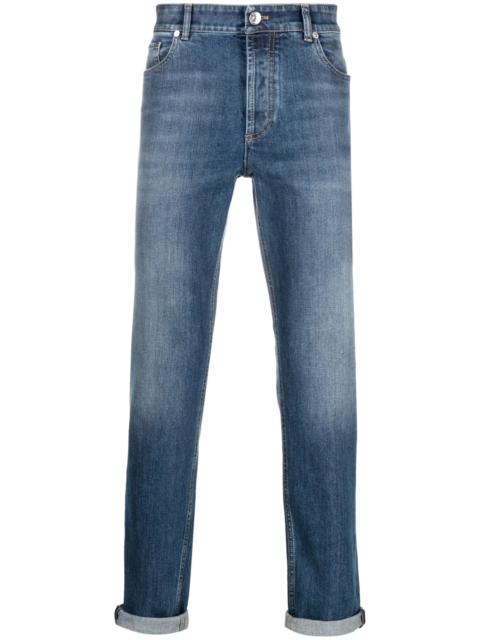 Brunello Cucinelli Brunello Cucinelli Mid-rise Cotton Jeans