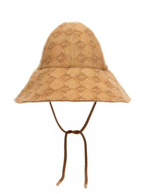 FENDI Fendi Women Ff Canvas Hat