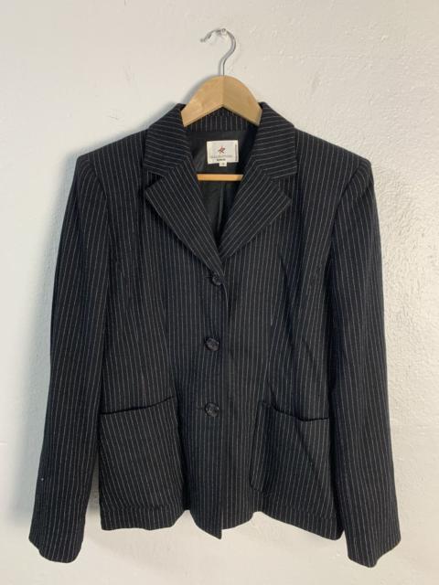 Other Designers Sonia Rykiel - Rukiel Inscription Stripe Women Jacket