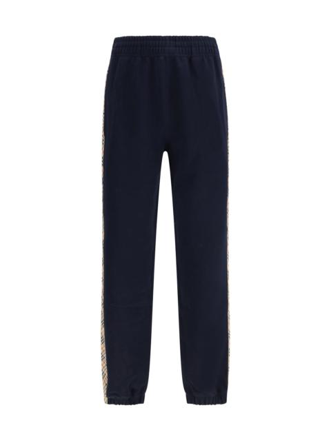 Burberry Burberry Men Jogging Pants Feature Signature Burberry Check Tape Along The Sides