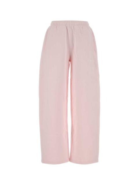 Alexander Wang Alexander Wang Women Light Pink Cotton Joggers