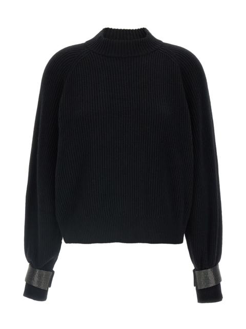Brunello Cucinelli 'Monile' cuffs sweater