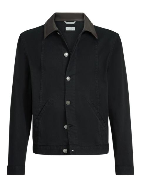 Brunello Cucinelli Brunello Cucinelli Garment-dyed Cotton Jacket
