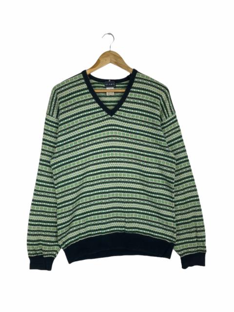 Other Designers Vintage - VINTAGE BEAMS JAPANESE BRAND STRIPES SWEATSHIRT PULLOVER