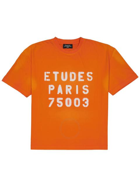 Étude Etudes Stencil Orange Spirit Organic Cotton T-Shirt