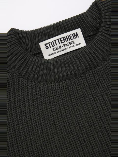 Stutterheim Original Sweater Green