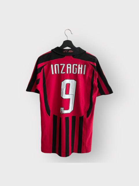 Other - STEAL! Vintage 2006-07 AC Milan Home Jersey #9 Inzaghi
