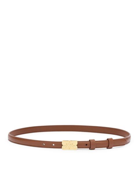 GANNI Ganni Women Kat Brown Skinny Belt