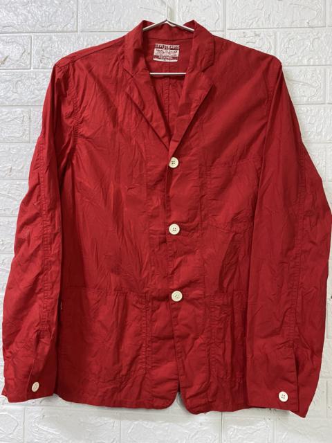 Levis Cotton Red Casual Blazer