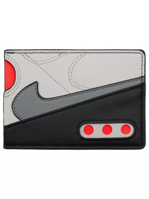 Nike Icon Air Max 90 Card Wallet - Grey/Red