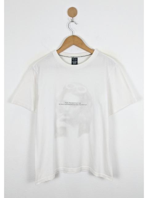 NUMBER (N)INE Number Nine Kurt Cobain Quote shirt