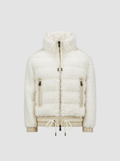 Moncler Grenoble Padded Teddy Zip-Up Cardigan