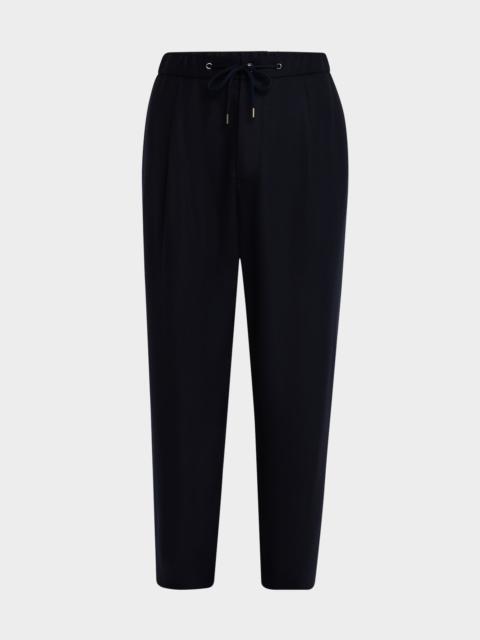 Men's Cashmere Drawstring Trousers