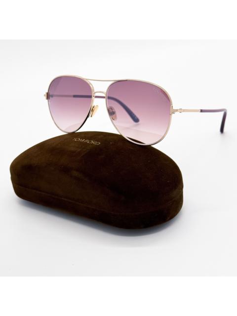 TOM FORD NEW TOM FORD CLARK TF823 28U WOMEN SUNGLASSES FT0823/S 28U