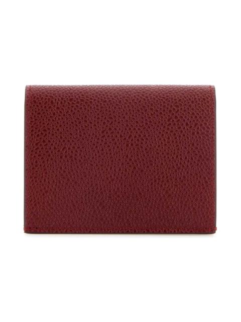 Tiziano Red Leather Card Holder