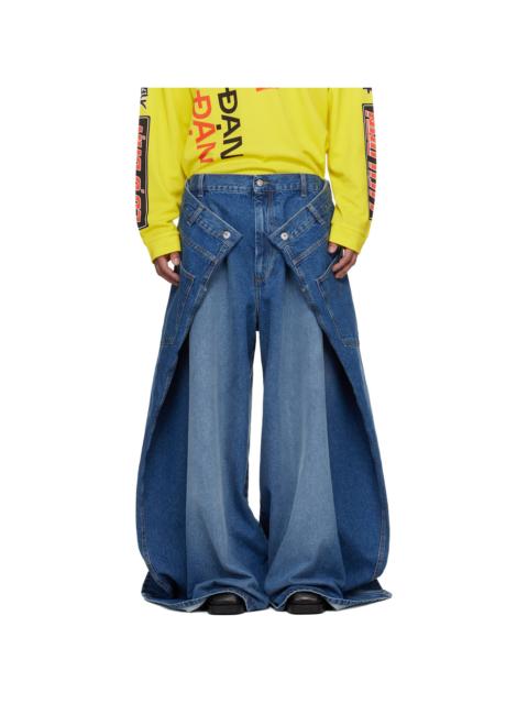 LU'U DAN Blue Maxi x Maxi x Maxi Jeans