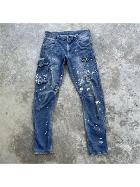 Other Designers Japanese Brand - Vintage I’Z Frontier Splash Paint 7 Pocket Jeans Denim Pants