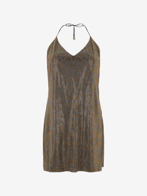 Roberto Cavalli Embroidered Dress