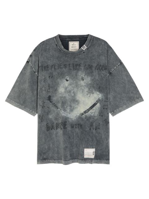 Maison MIHARAYASUHIRO Maison Mihara Yasuhiro Distressed Printed Cotton T-shirt