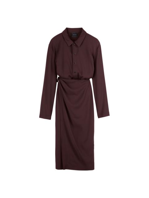 Longchamp Dress Burgundy - OTHER