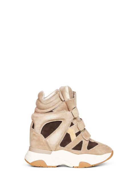 Isabel Marant Isabel Marant Women Sand Brown Suede Balskee Sneakers