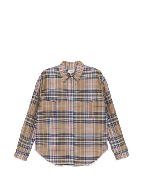 SYSTEM System Checked Pocket Shirt