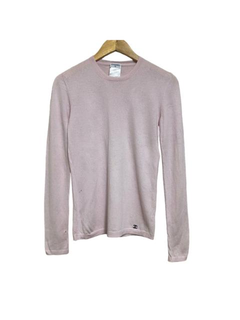 CHANEL Chanel Cashmere Distressed Wool Knitwear