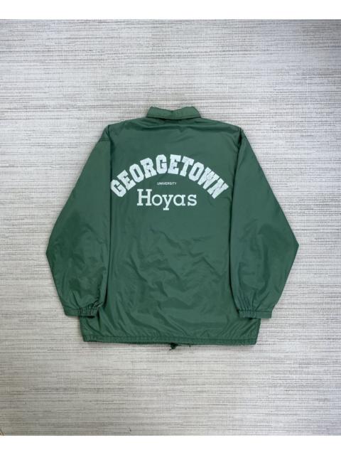 Other Designers Vintage Georgetown Hoyas U.S College Button Shirt Jacket