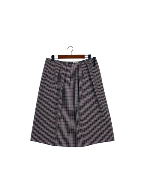 Prada Miu Miu Raw Cut Virgin Wool Skirt