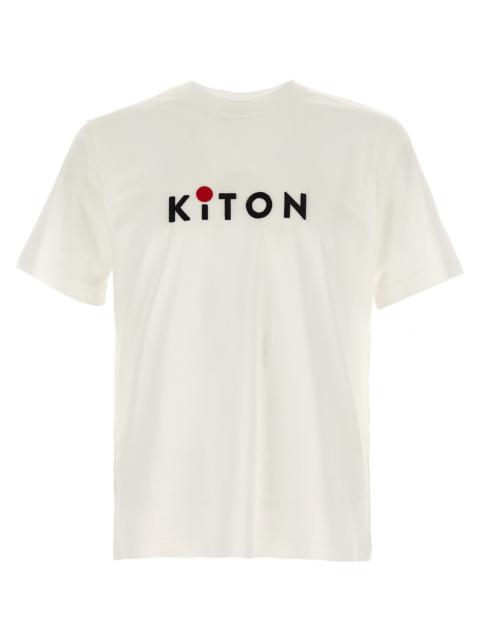 KITON - Kiton Men Logo Embroidery T-Shirt
