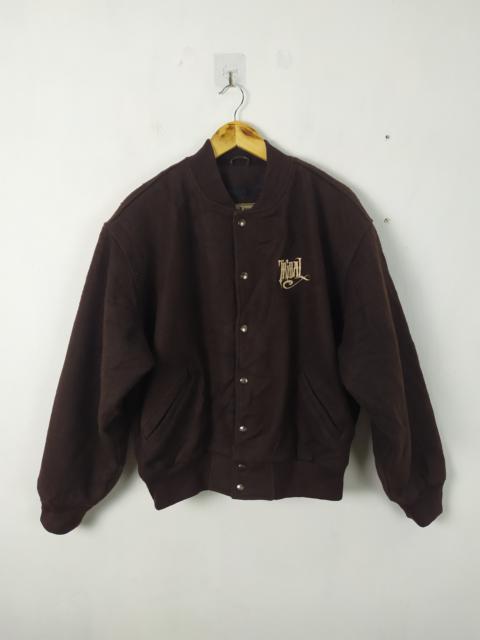 Other Designers Vintage - VINTAGE TRIBAL WOOL VARSITY JACKET AMERICAN STREETWEAR