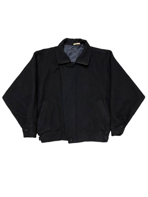 Other Designers Vtg StudioM Wool Bomber Style Jacket Issey Miyake Inspired