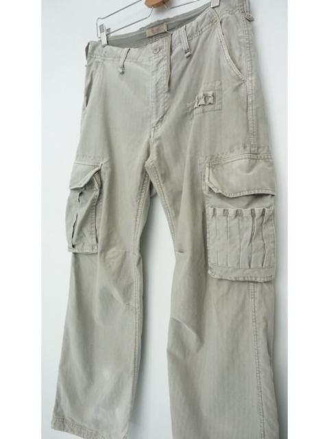 Other Designers Rare Vintage Japanese Brand OILCAKE Worn Out Cargo Pants