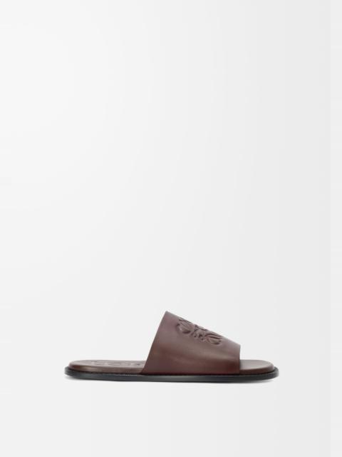 Loewe Flex Anagram slide in soft calfskin