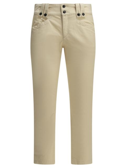 Isabel Marant Isabel Marant Birdy Casual Pants Beige