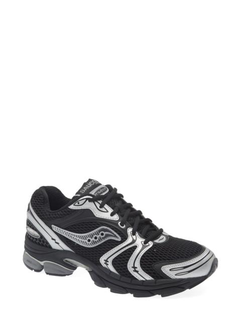Saucony Saucony ProGrid Triumph 4 Sneaker in Black/Silver at Nordstrom