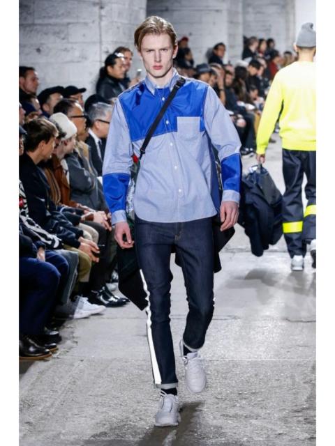 Junya Watanabe MAN Junya Watanabe MAN Reflective Taped Jean - Runway 2018