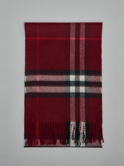 Burberry Checked Fringed-Edge Scarf