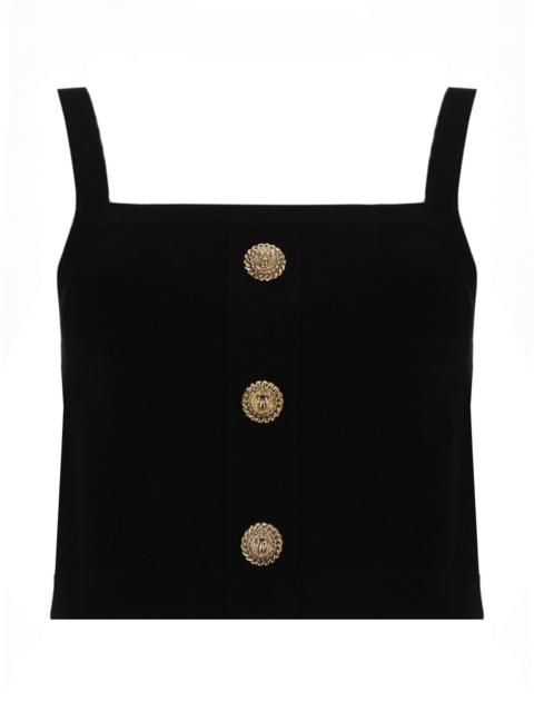 Balmain Balmain Women Top With Jewel Buttons